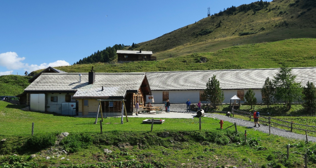 Ochsenalp zwischen Tschiertschen und Arosa. Ochsenalp zwischen Tschiertschen und Arosa.