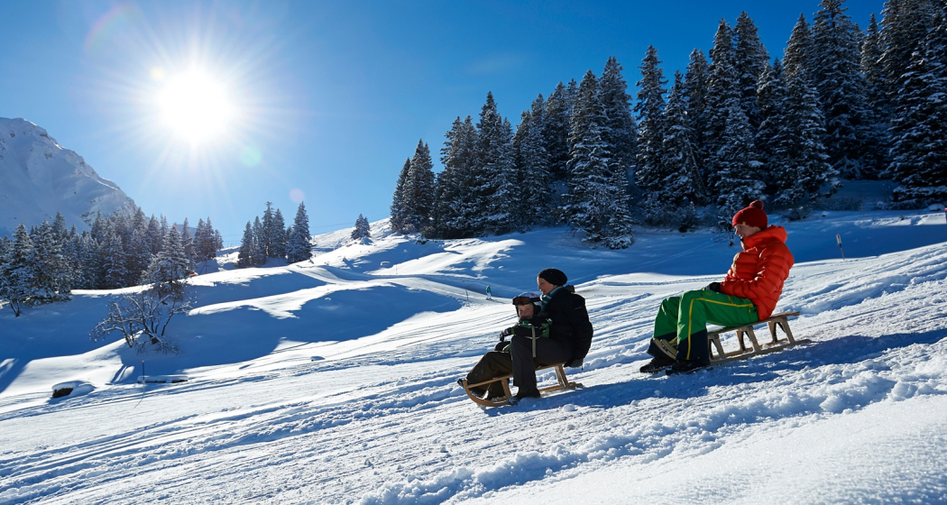 Schlittelweg Tschiertschen