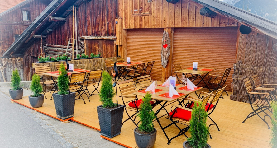 Edelweiss Terrasse Tschiertschen