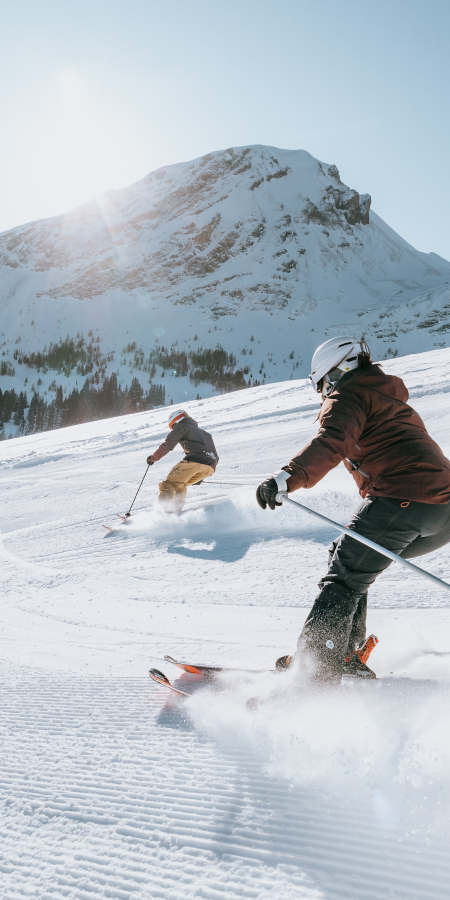 Tschiertschen, Winter 25_Shooting Piste Paar