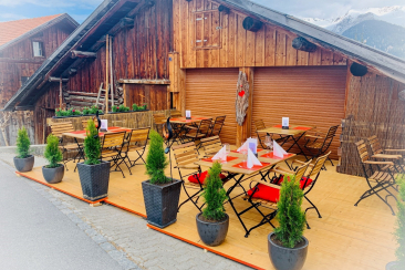Edelweiss Terrasse Tschiertschen